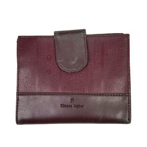 Vintage Etienne Aigner Leather Wallet - 5.5” x 4” x 0.25”